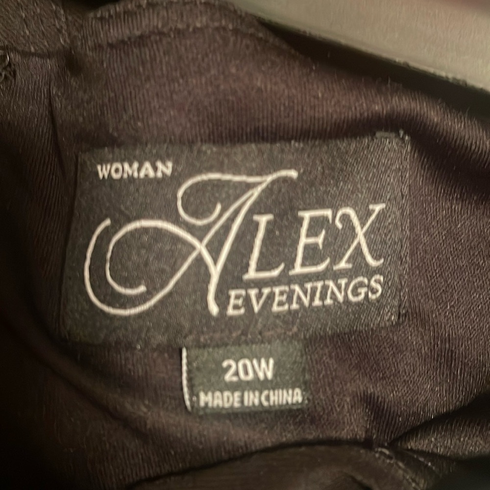 Alex Evenings black dress woman’s size 20w
